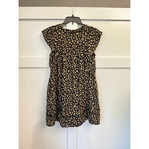 &merci leopard print mini dress‎ size small